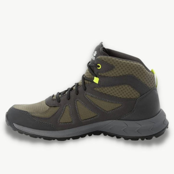 JACK WOLFSKIN jack wolfskin Woodland Texapore Mid Men's Hiking Shoes
