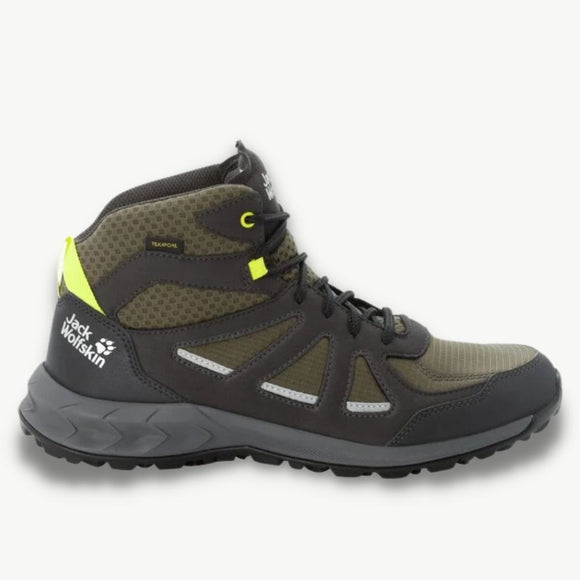 JACK WOLFSKIN jack wolfskin Woodland Texapore Mid Men's Hiking Shoes